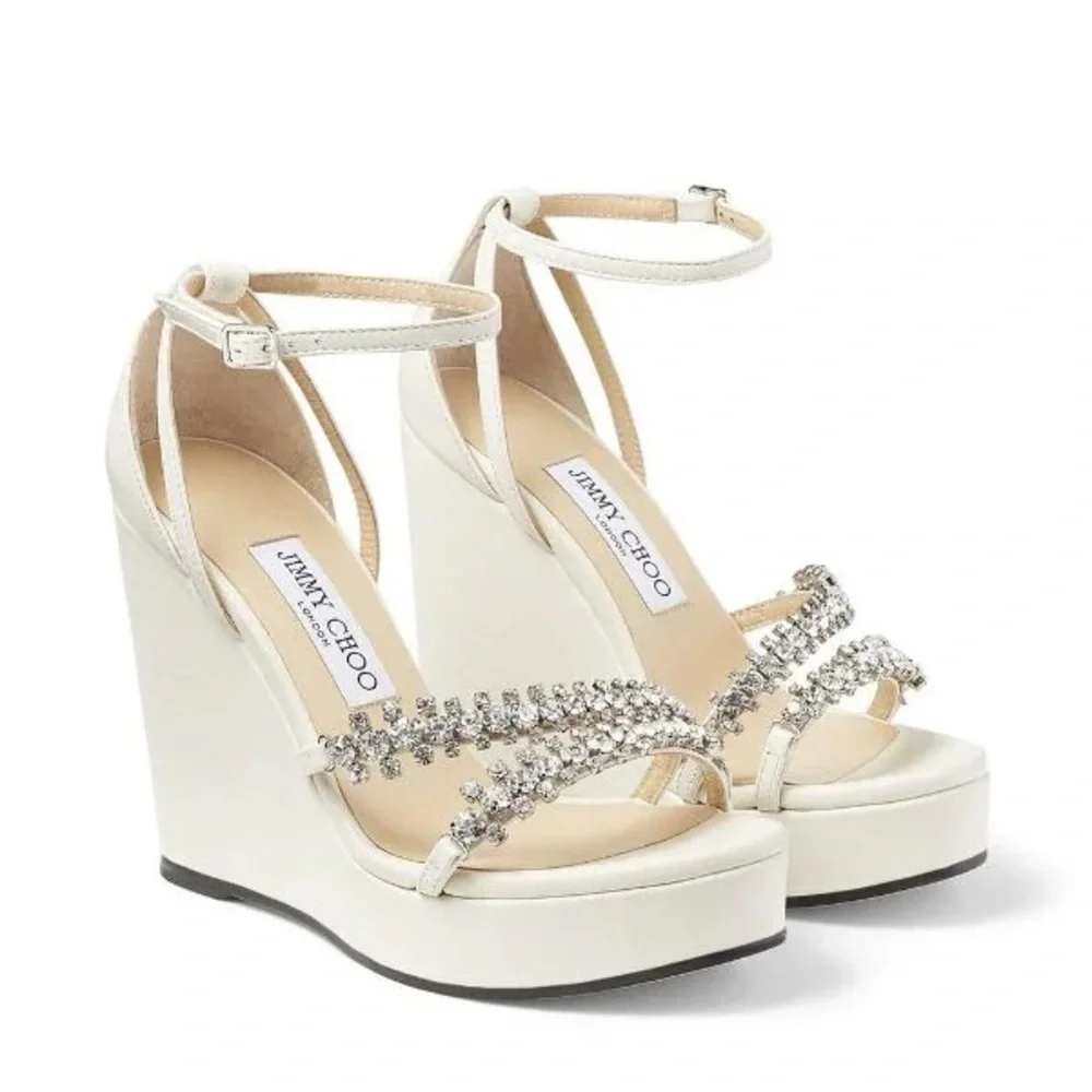Jimmy Choo 120‎ Wedge Sandals